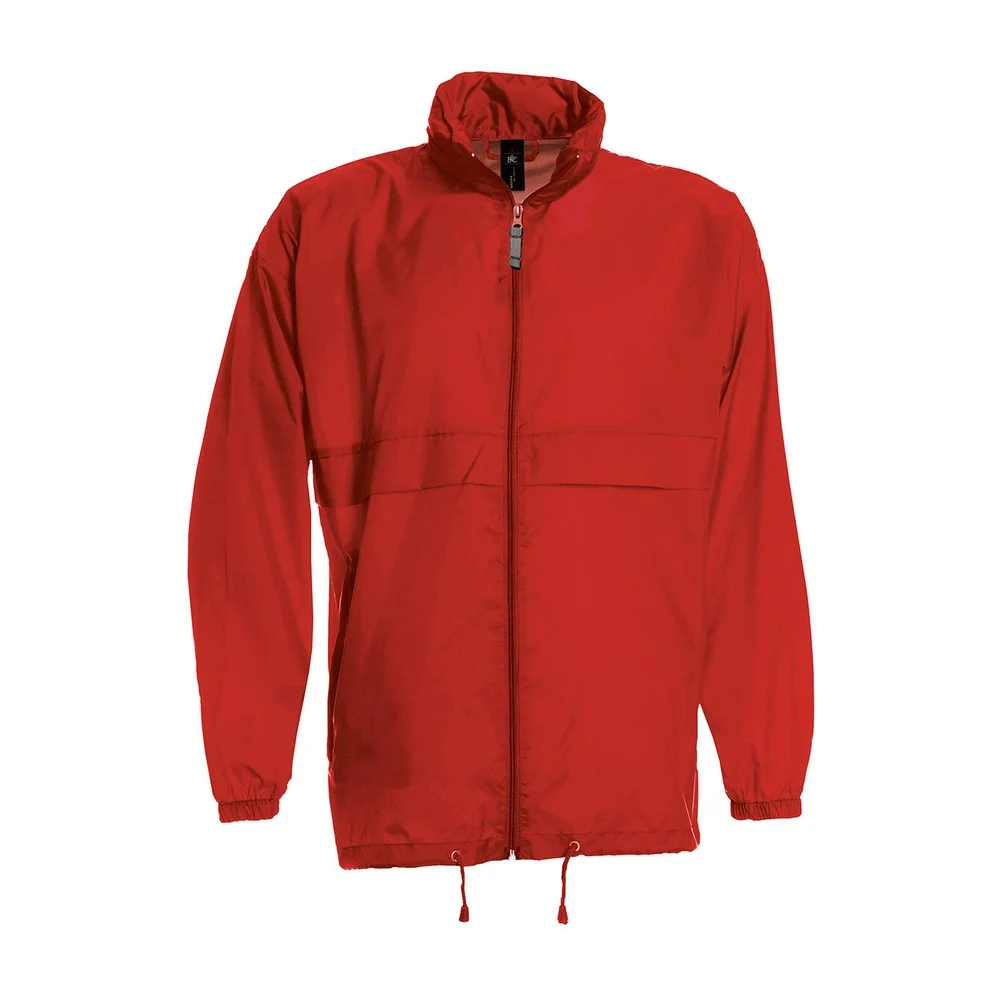Sirocco windbreaker red