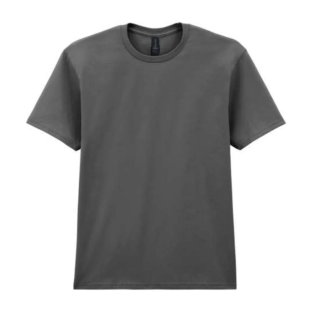 Softstyle midweight adult t shirt gi65000 charcoal