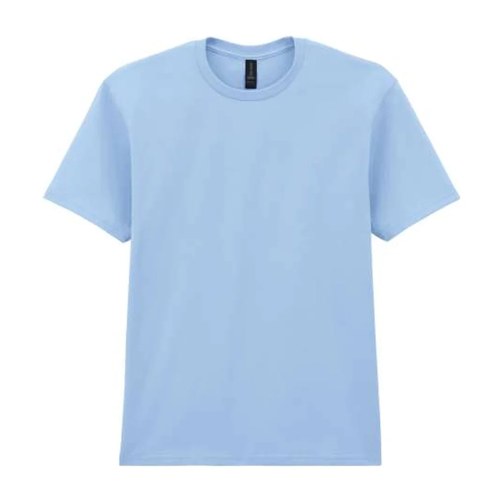 Softstyle midweight adult t shirt gi65000 light blue