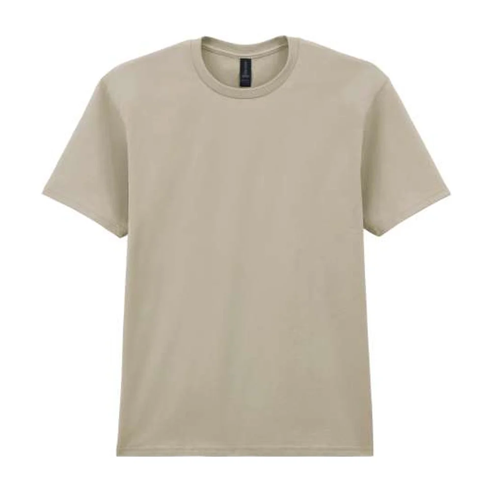 Softstyle midweight adult t shirt gi65000 sand