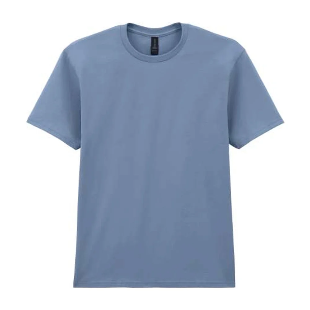 Softstyle midweight adult t shirt gi65000 stone blue
