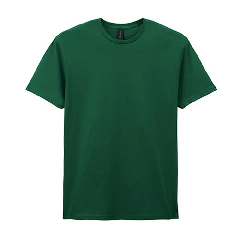 Softstyle adult t shirt fan dark green