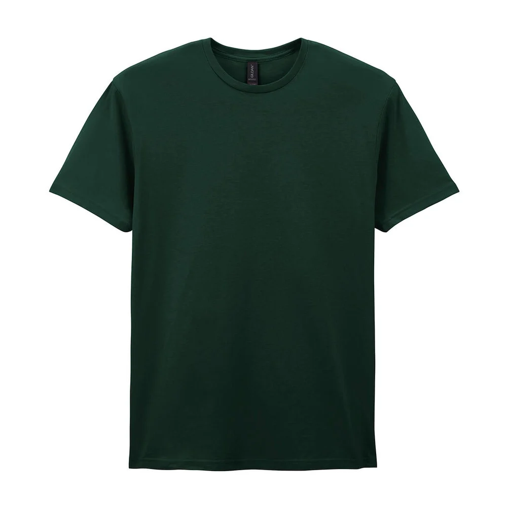 Softstyle adult t shirt forest green