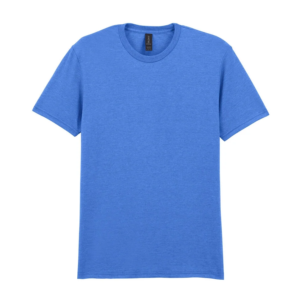 Softstyle adult t shirt heather royal