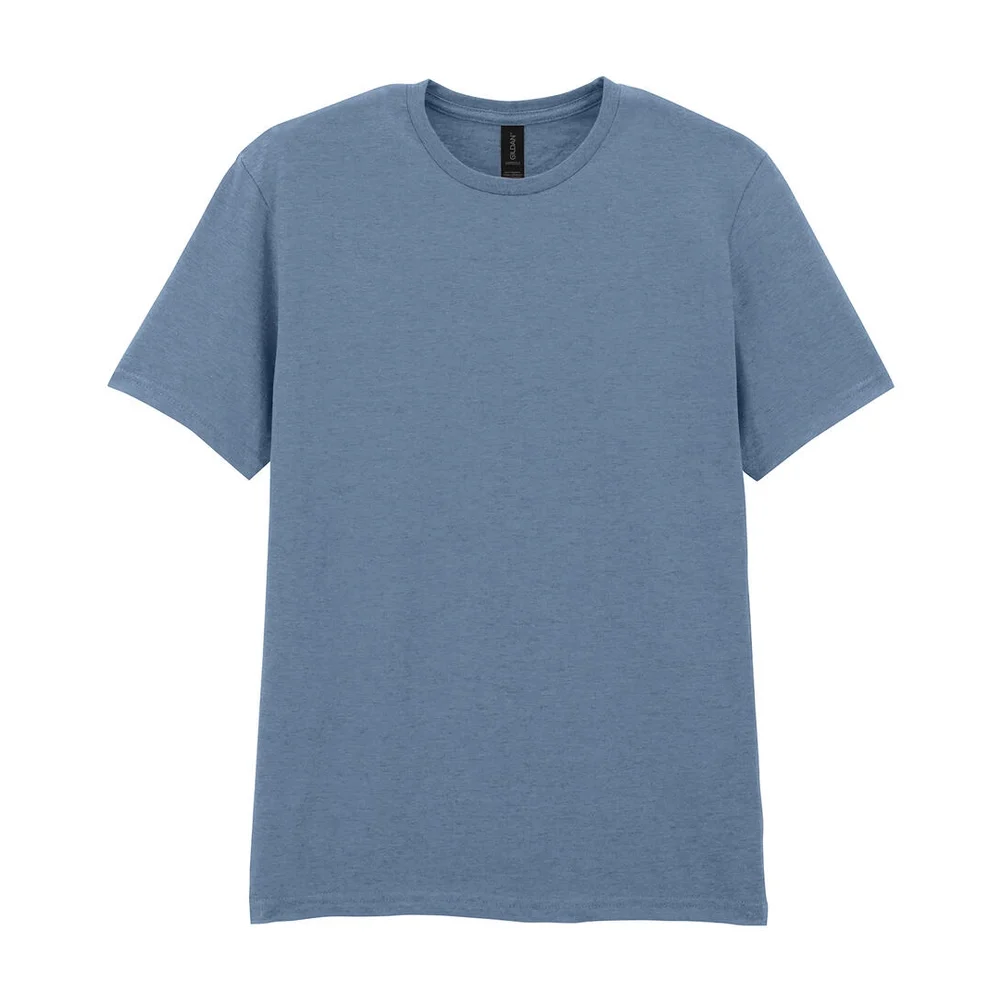 Softstyle adult t shirt stone blue