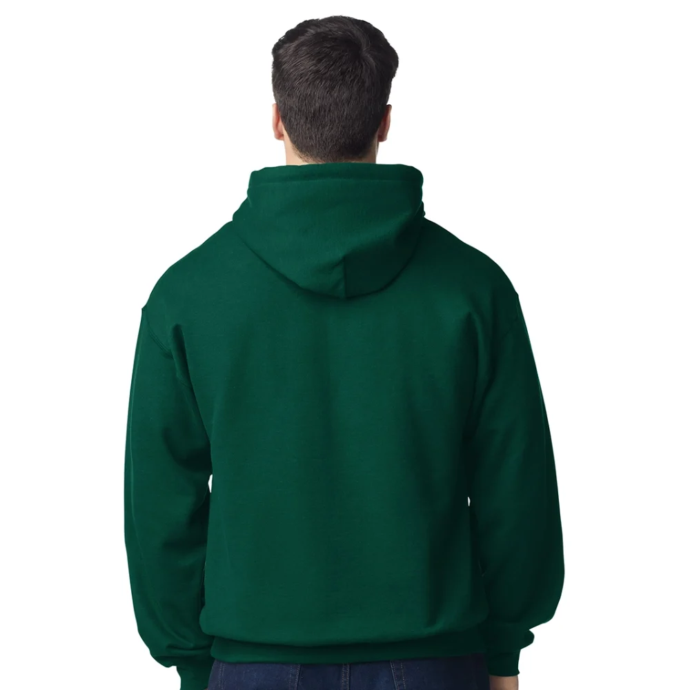 Heavy blend adult hooded sweatshirt gi18500 back