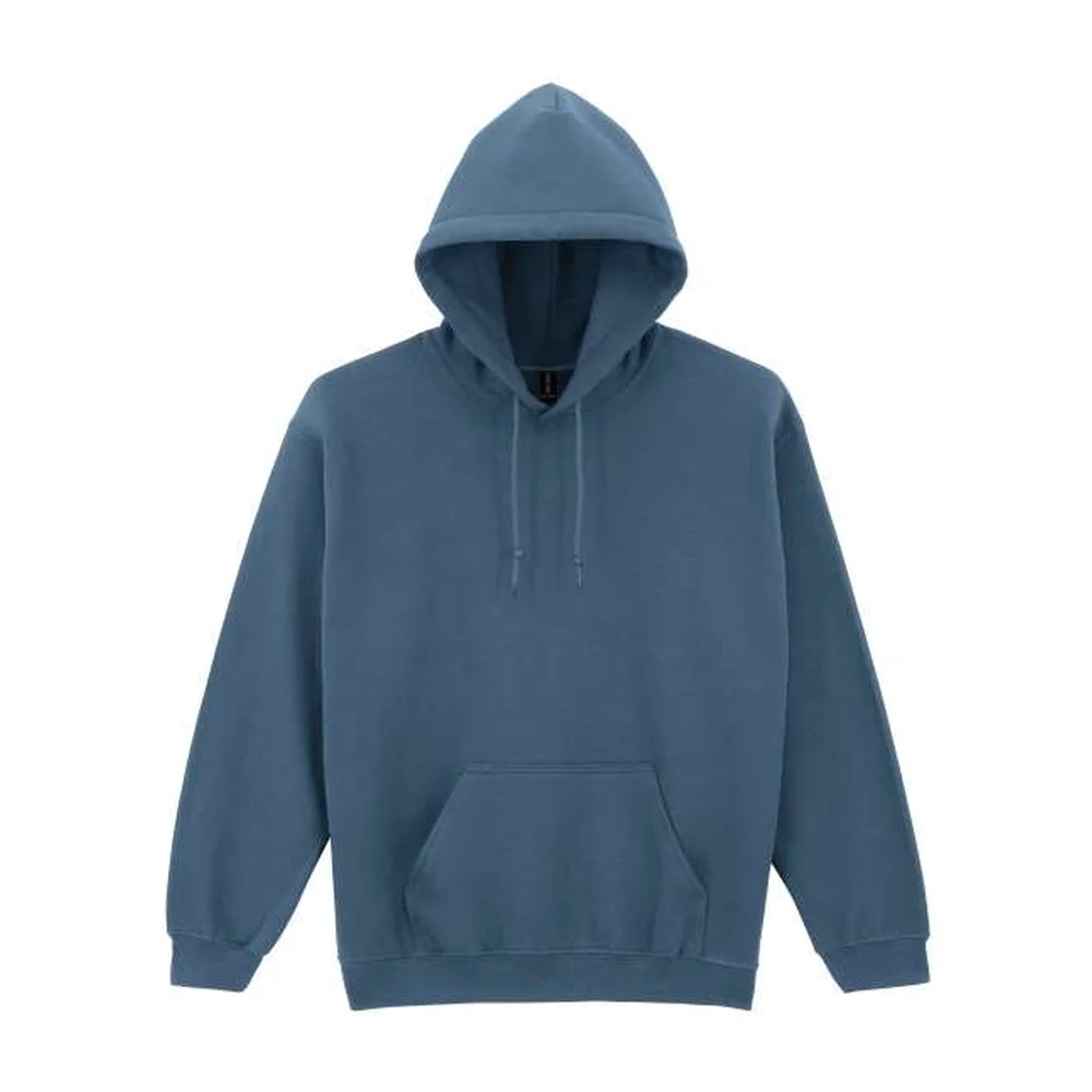 Heavy blend adult hooded sweatshirt gi18500 indigo blue