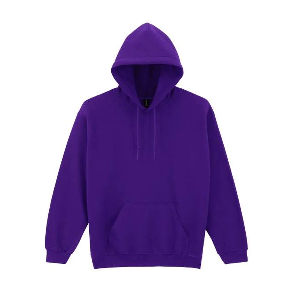 Heavy blend adult hooded sweatshirt gi18500 purple