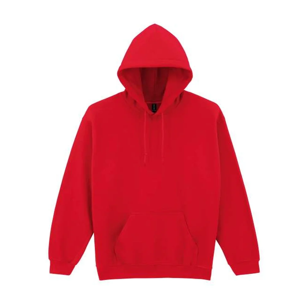 Heavy blend adult hooded sweatshirt gi18500 red