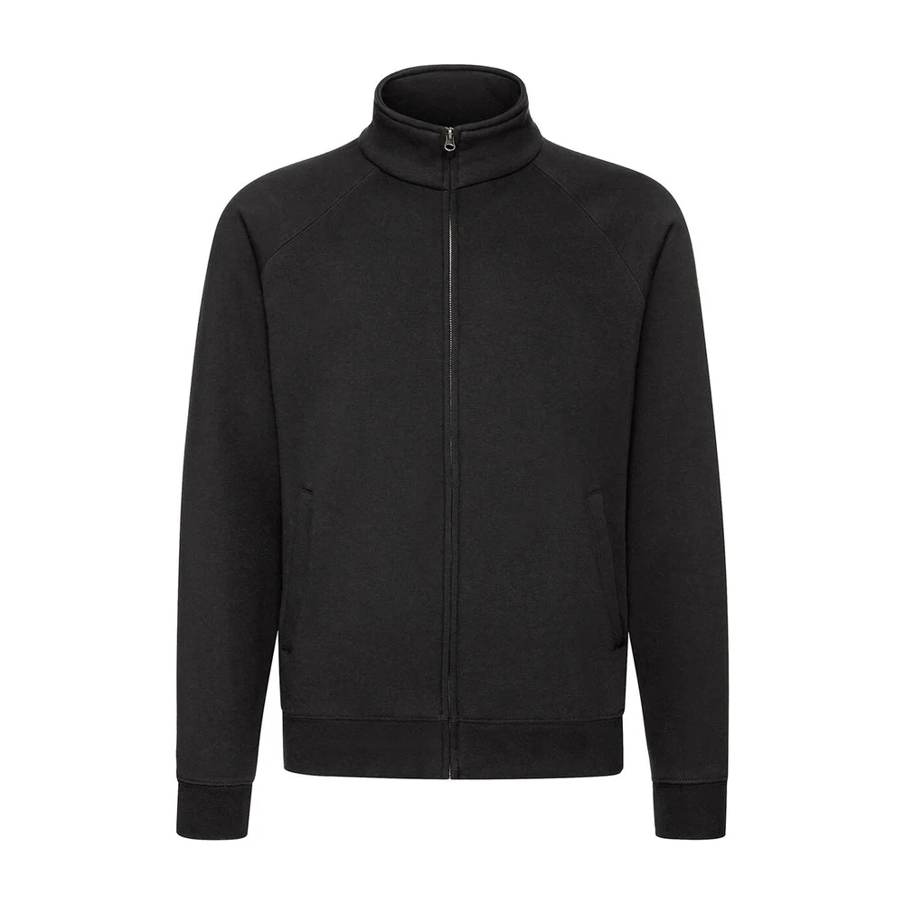Premium sweat jacket black