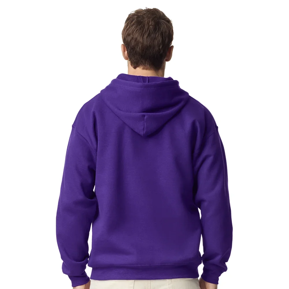Heavy blend adult full zip hooded sweatshirt gi18600 back