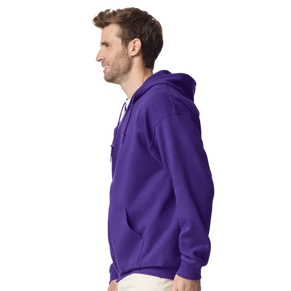 Heavy blend adult full zip hooded sweatshirt gi18600 side