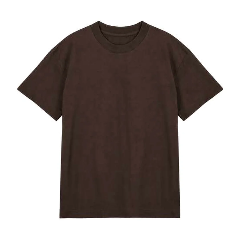 Mens boxy tee tb02m031 chocolate brown