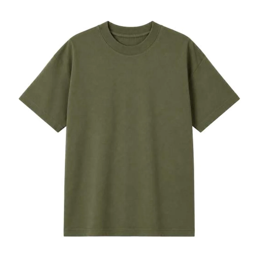 Mens boxy tee tb02m031 olive green
