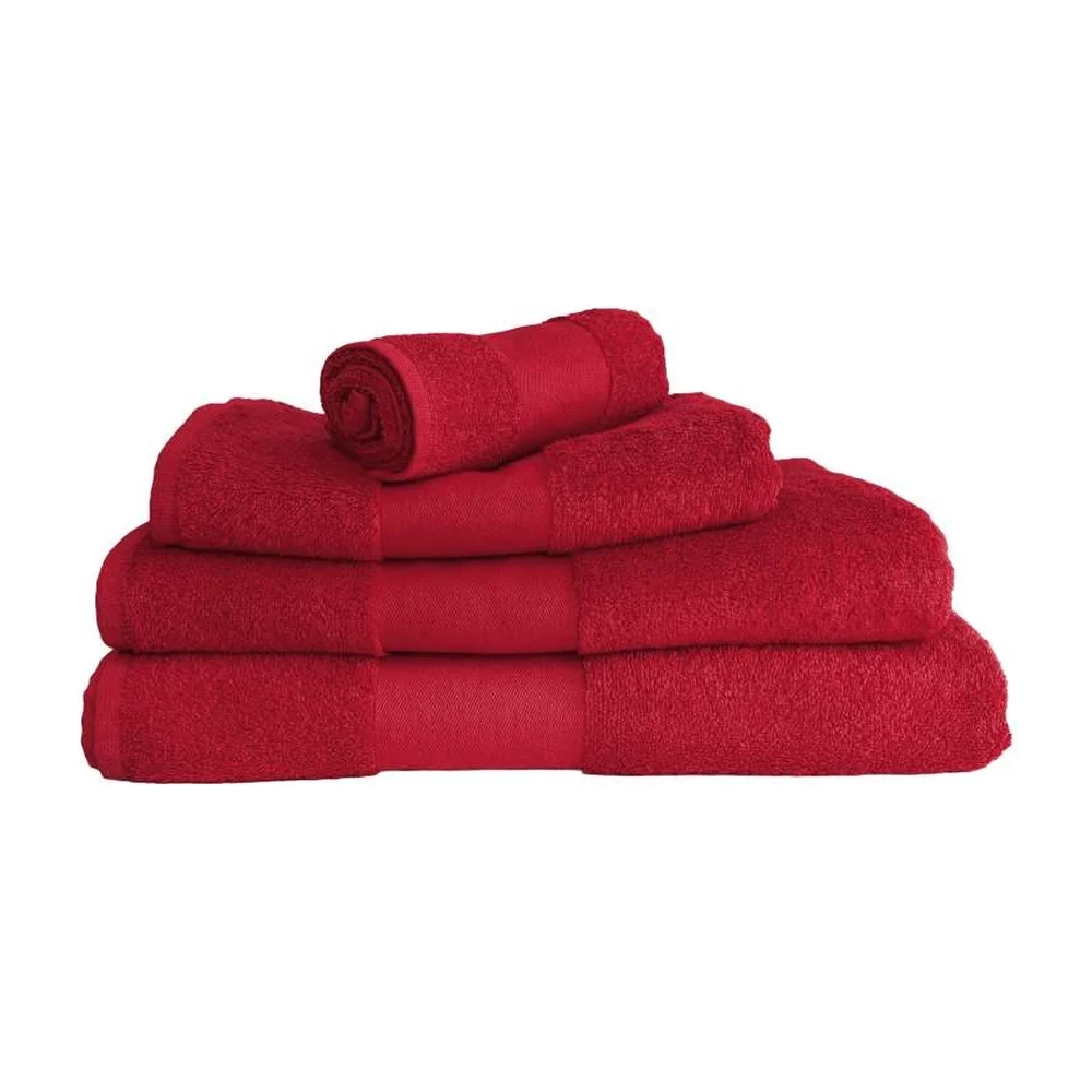 Olima classic towel ol450 red